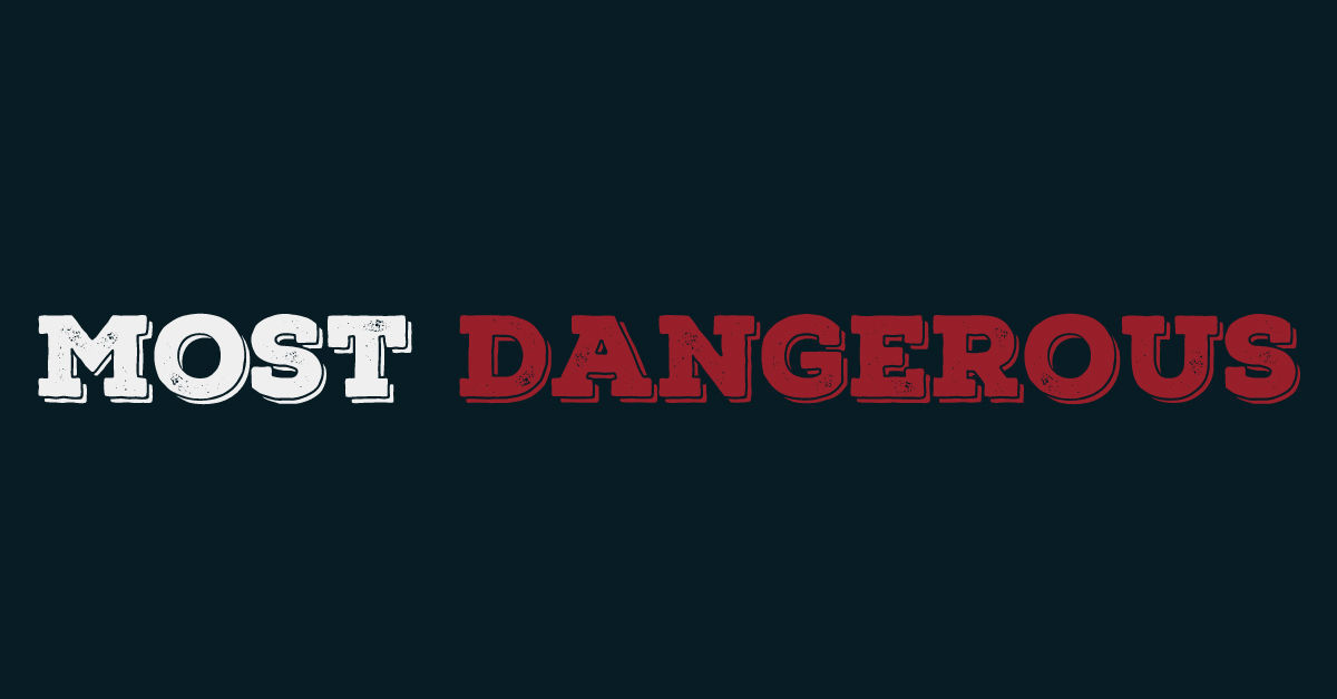 Most dangerous states